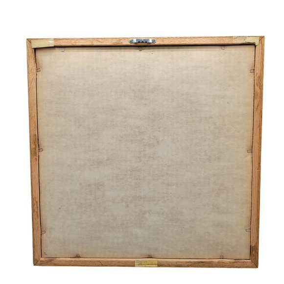 Welcome Sampler Cross Stitch Blue Pink Quilt Pattern Wood Framed - Picture 4 of 4